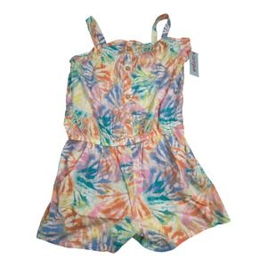Cat & Jack Multicolor Tie-Dye Romper